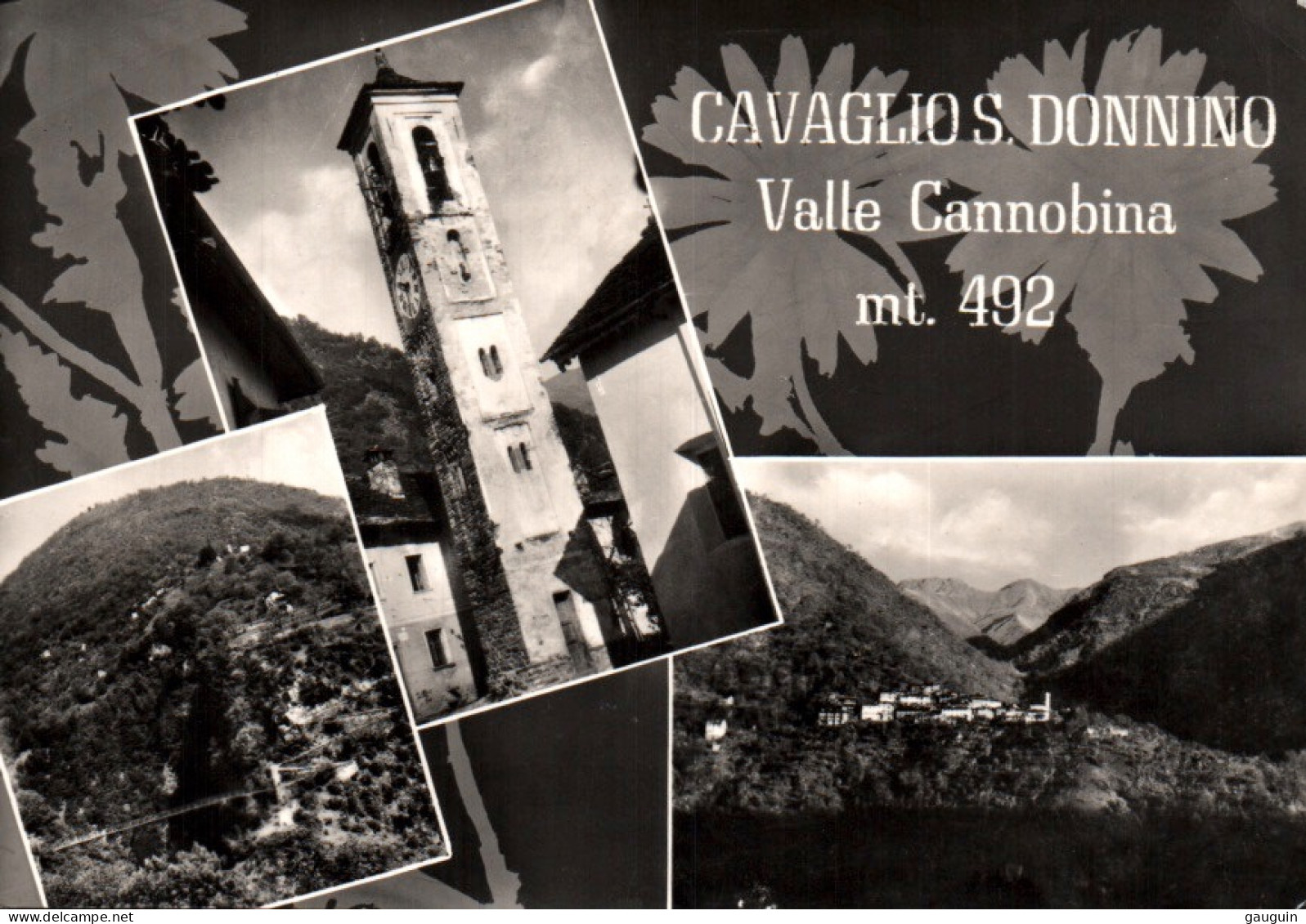 CPSM - CAVAGLIO S.DONNINO - Valle Cannobina - Edition Padulazzi - Sonstige & Ohne Zuordnung