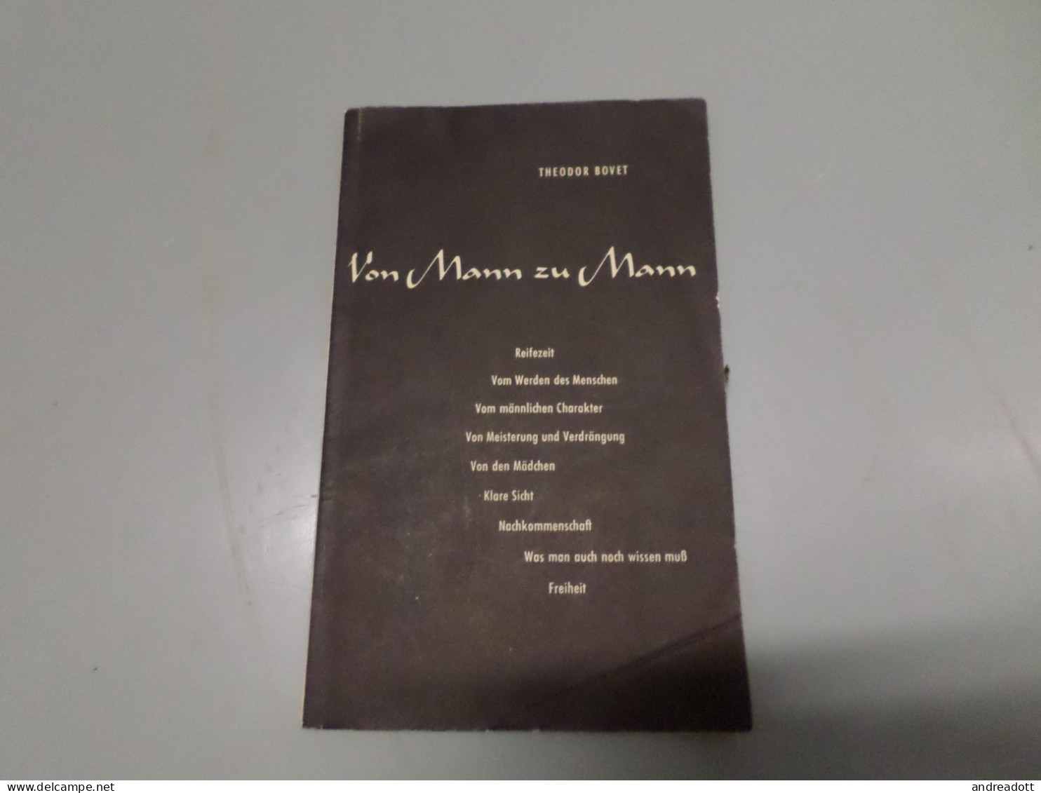Softcover Buch - Von Mann Zu Mann - Kurzgeschichten - 1958 - Novelle