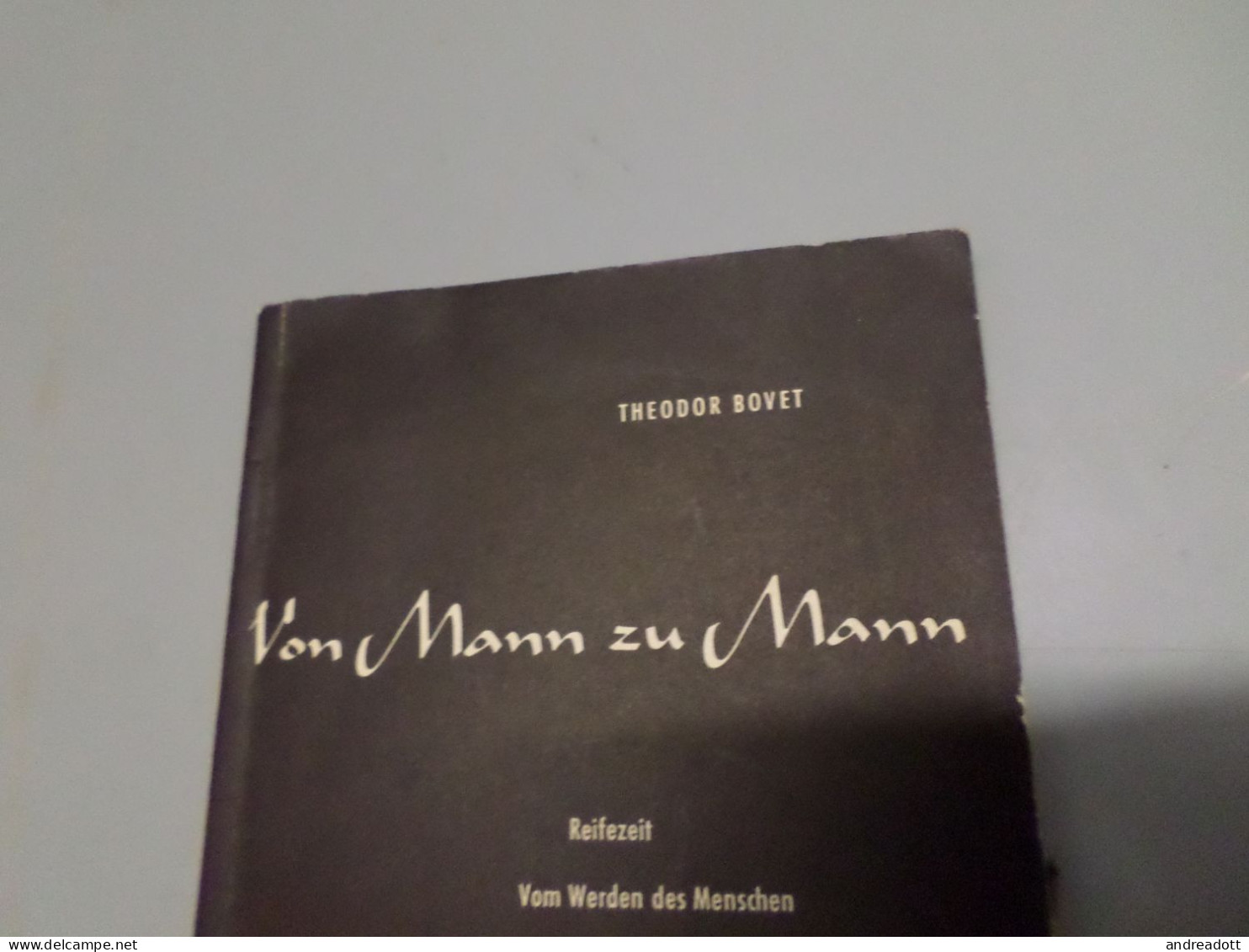 Softcover Buch - Von Mann Zu Mann - Kurzgeschichten - 1958 - Nouvelles