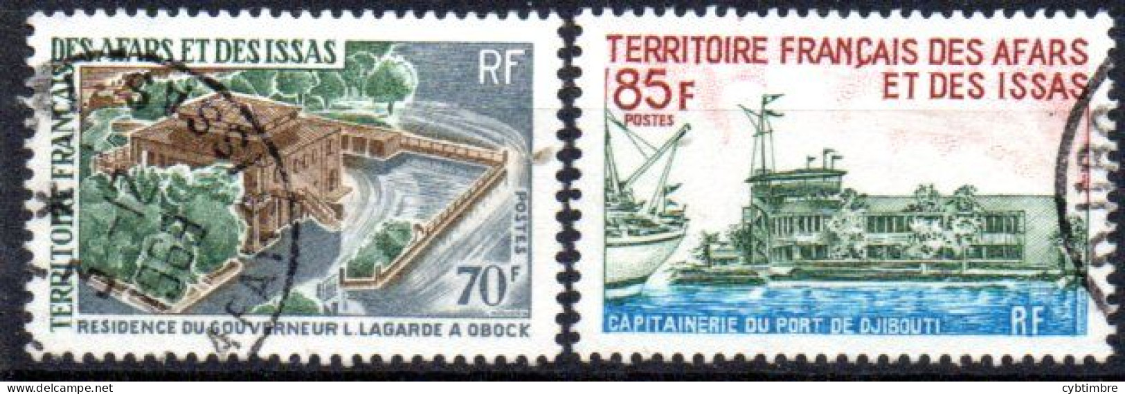 Afars Et Issas.:Yvert N° 349/350° - Used Stamps