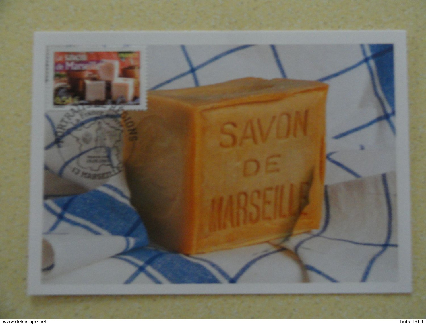 CARTE MAXIMUM CARD LE SAVON DE MARSEILLE OPJ MARSEILLE BOUCHES DU RHONE FRANCE - Unclassified