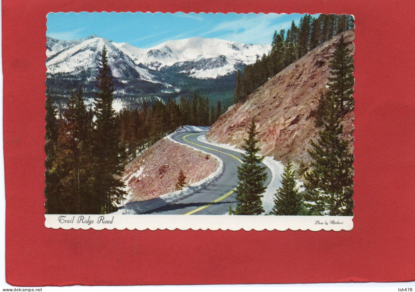 ETATS-UNIS----COLORADO---ROCKY MOUNTAIN NATIONAL PARK--voir 2 Scans - Rocky Mountains