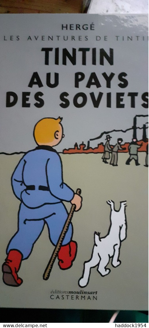 Coffret Des Trois Premiers Albums Colorisés De TINTIN HERGE Casterman Moulinsart 2023 - Tintin