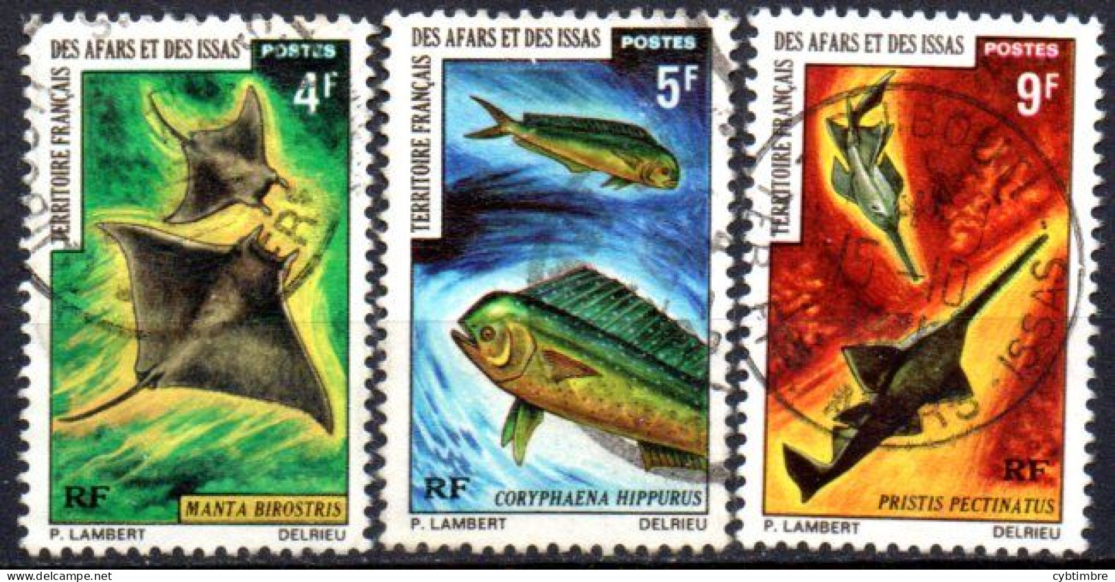 Afars Et Issas.:Yvert N° 372/374° - Used Stamps