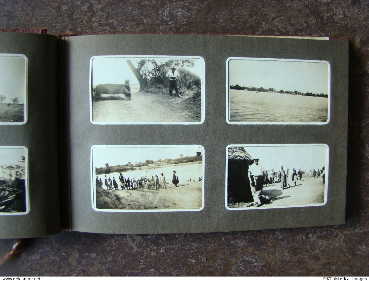 ALBUM PHOTOS ANCIEN SÉNÉGAL 1928 CHAUFFEUR TAXI-BROUSSE CAMION CHEVROLET DAKAR +100 PHOTOGRAPHIES AFRIQUE COLONIE