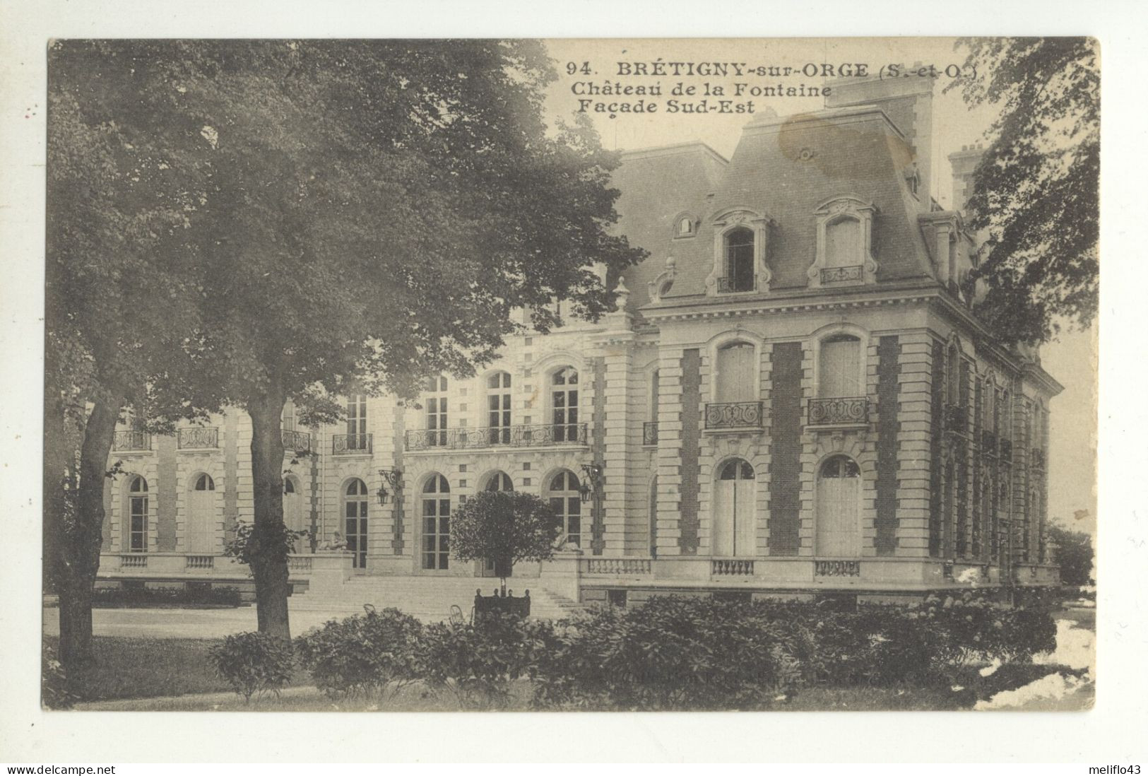 91/ CPA - Brétigny Sur Orge - Chateau De La Fontaine - Bretigny Sur Orge