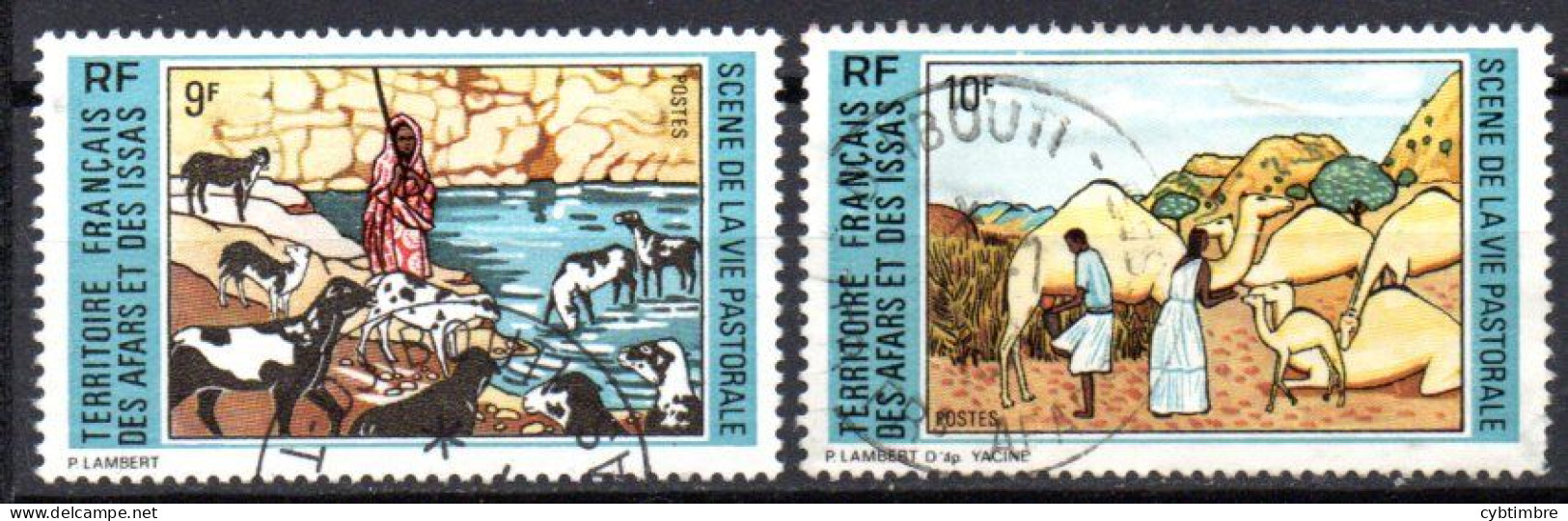 Afars Et Issas.:Yvert N° 381/382° - Used Stamps