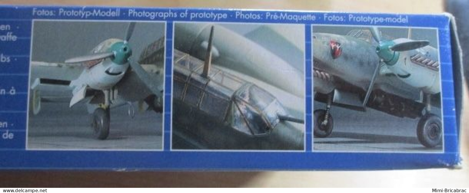 MAQ24 1/72e MAQUETTE PLASTIQUE A MONTER REVELL MESSERSCHMITT BF 110 E-1 Complète Non Commencée - Avions