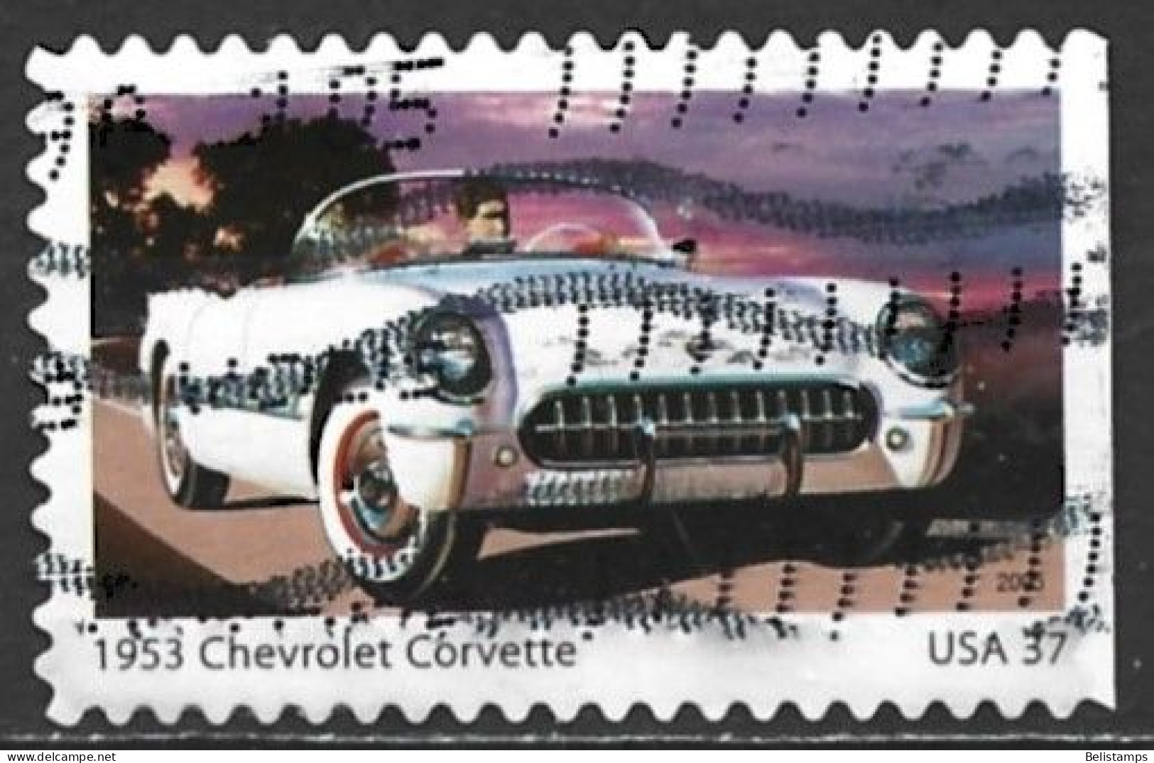 United States 2005. Scott #3933 (U) 1953 Chevrolet Corvette - Used Stamps