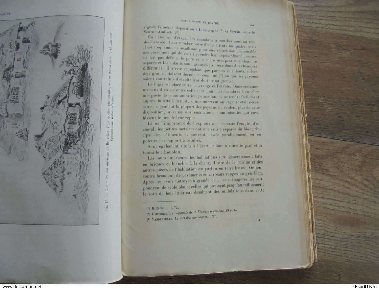 ENTRE SENNE ET DENDRE Classes Agricoles au XIX è Siècle Régionalisme Ferme Fermier Agriculture Brabant Bossuyt Pede