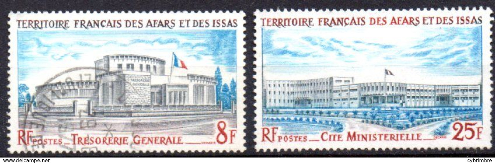 Afars Et Issas.:Yvert N° 395/396° - Used Stamps