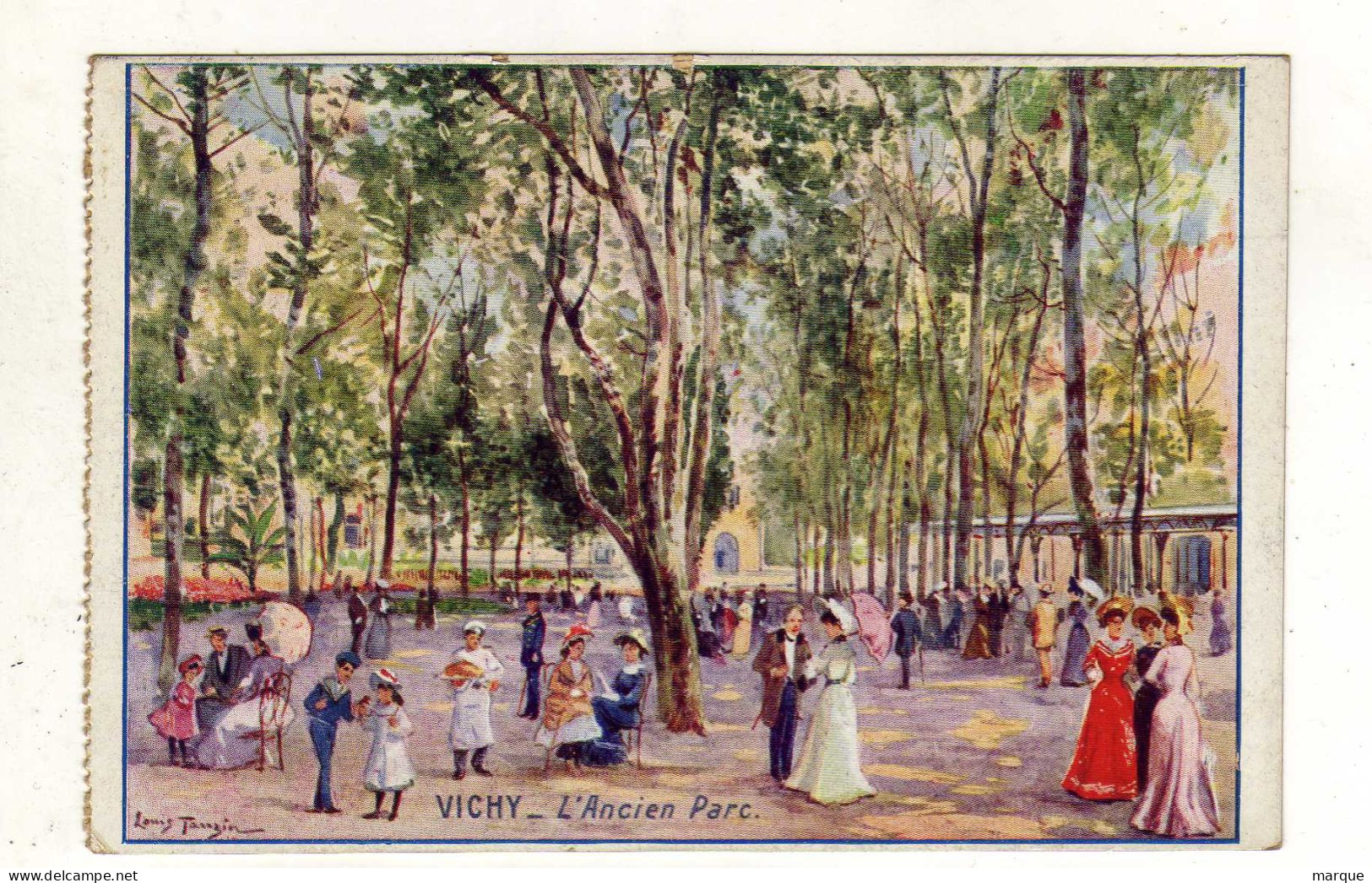 Cpa VICHY L'Ancien Parc - Vichy