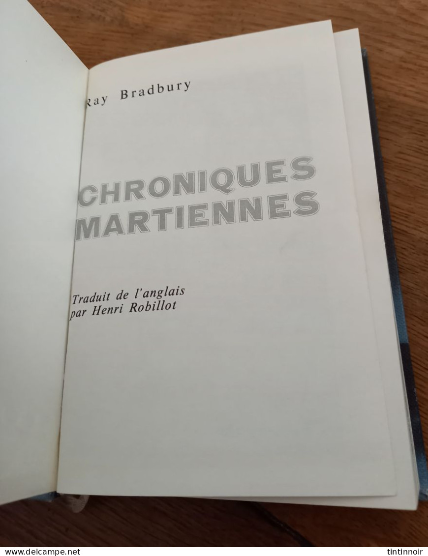 Chroniques Martiennes Ray Bradbury - Autres & Non Classés