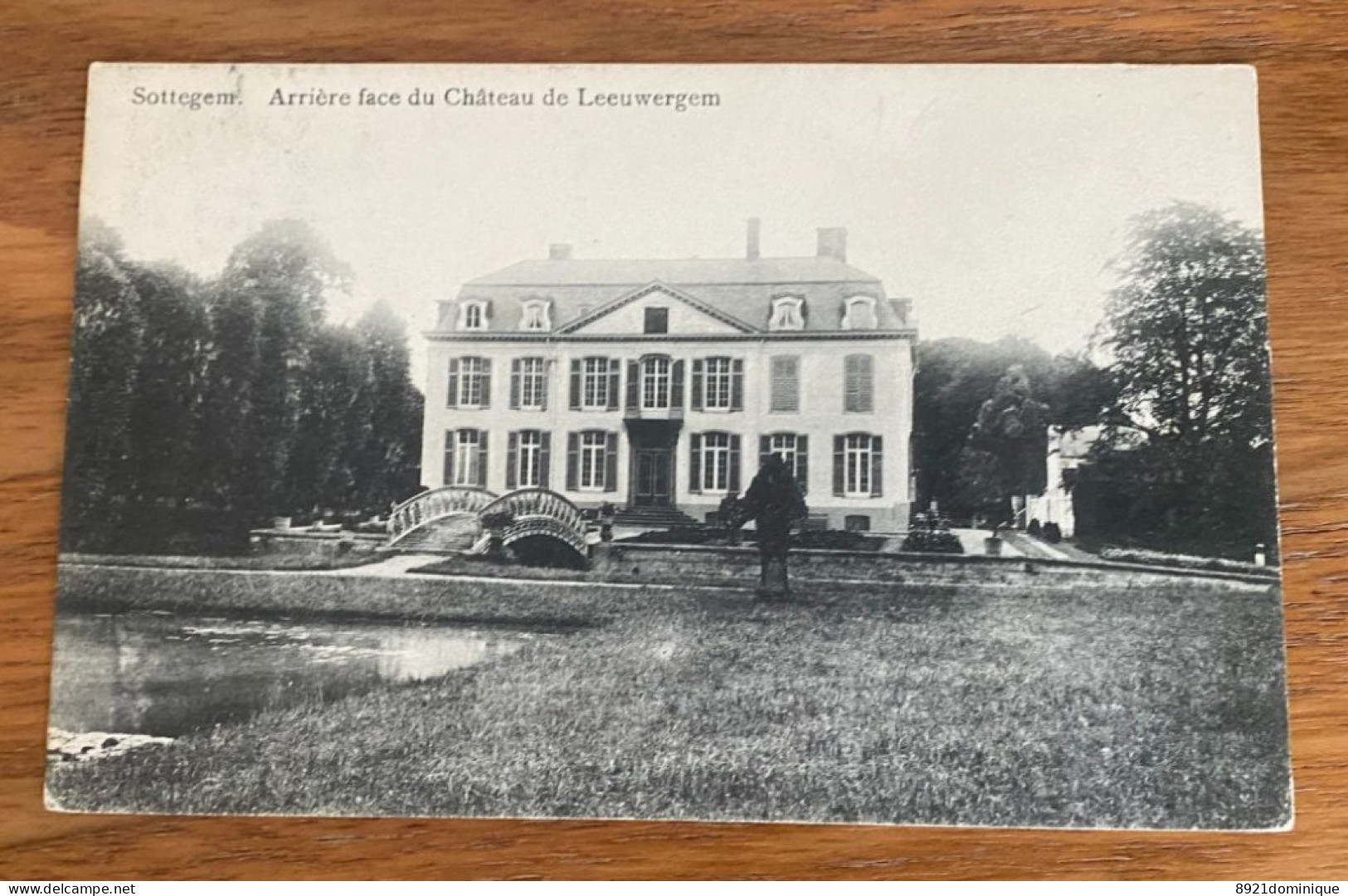 Sottegem Zottegem -  Arrière Face Du Château De Leeuwergem - Gelopen 1912 - Zottegem