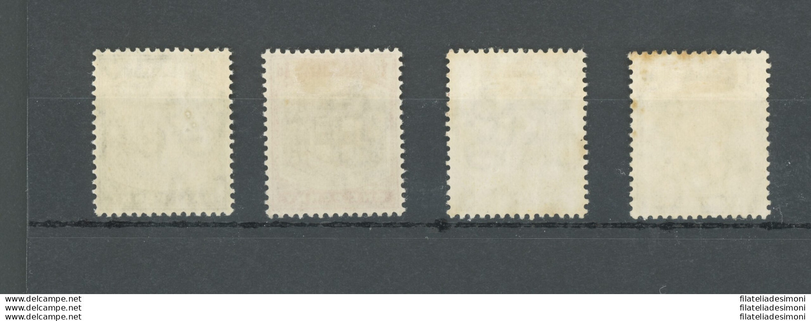 1905-11 JAMAICA - Stanley Gibbons N. 37- 39 - 43 - 45 - Watermark Mult Crown CA - MH* - Other & Unclassified