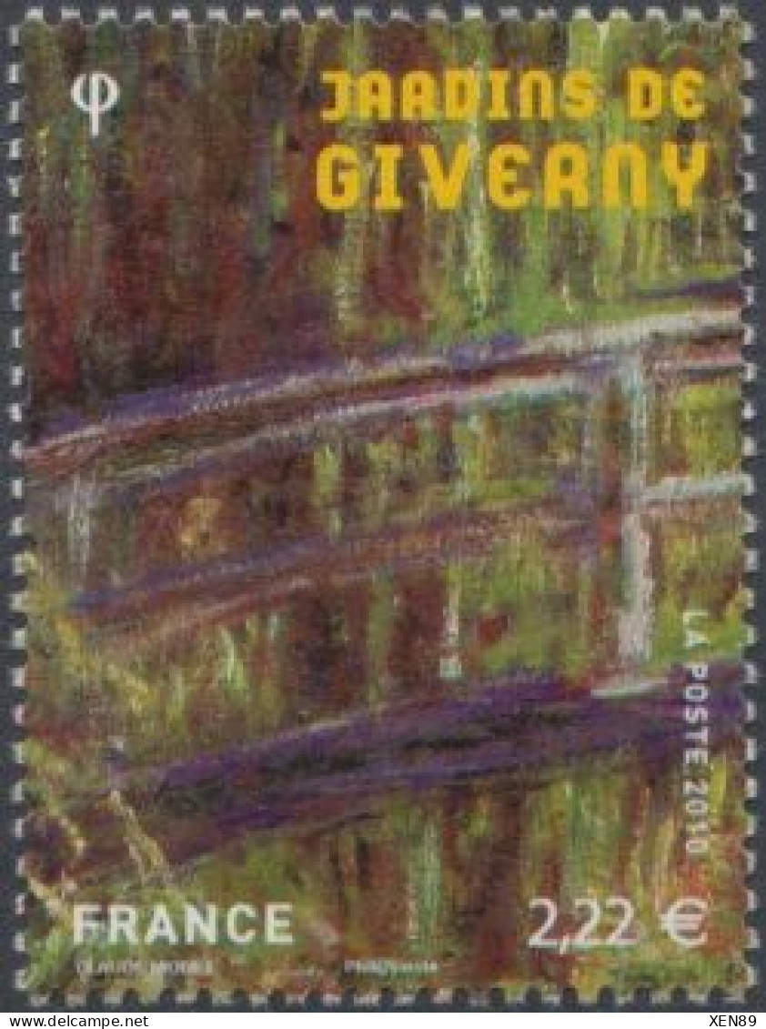 2010 - 4479 - Jardins De France - Les Jardins De Giverny - Pont Japonais - Unused Stamps