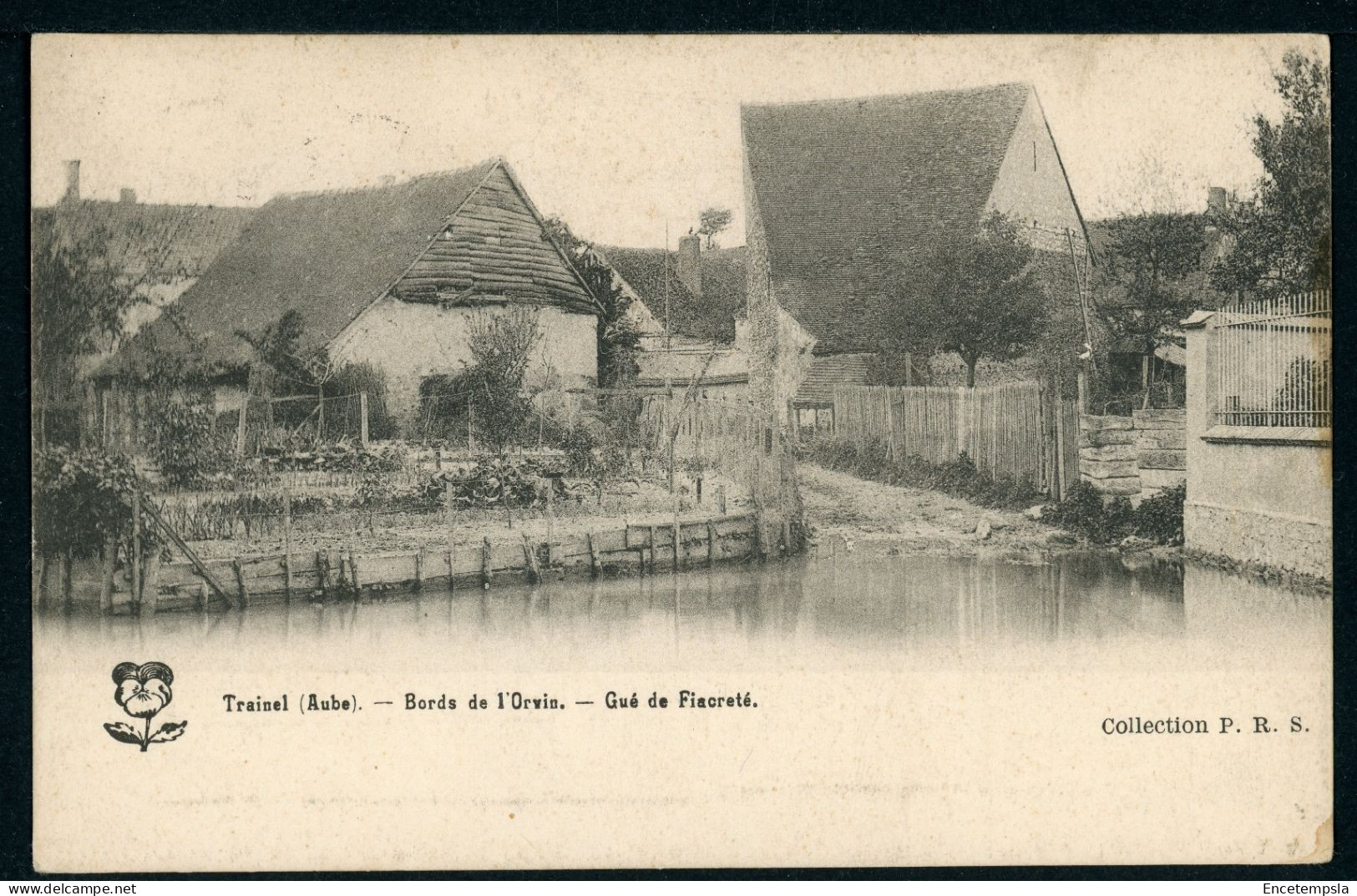 Carte Postale - France - Trainel - Bords De L'Orvin - Gué De Fiacreté (CP24764) - Nogent-sur-Seine