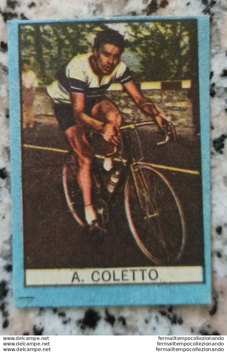 Bh Figurina Cartonata Nannina Cicogna Ciclismo Cycling Anni 50 A.coletto - Catalogues