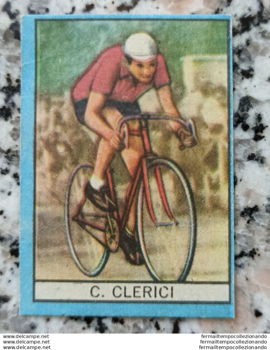 Bh Figurina Cartonata Nannina Cicogna Ciclismo Cycling Anni 50 C.clerici - Kataloge