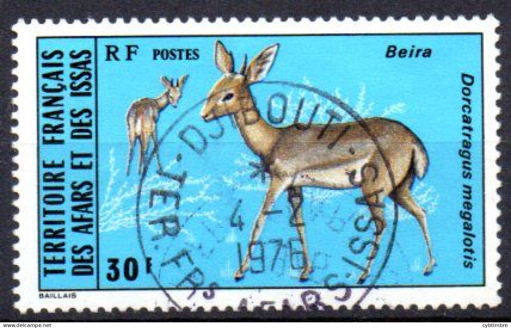 Afars Et Issas.:Yvert N° 418° - Used Stamps