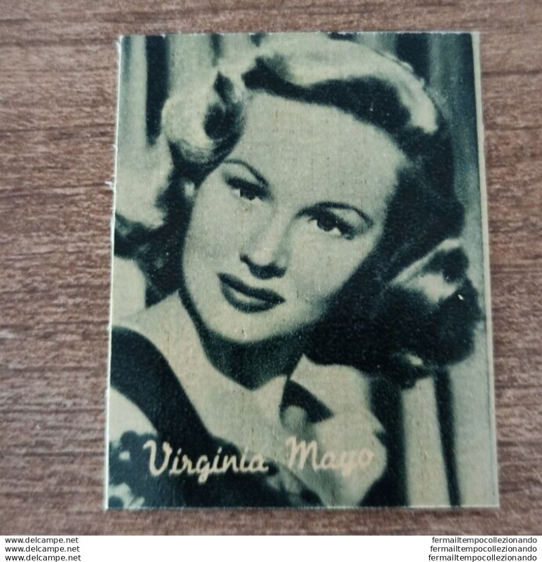 Bh45 Figurina Cartonata Personaggi Famosi Nannina Attrice Actress Virginia Mayo - Other & Unclassified