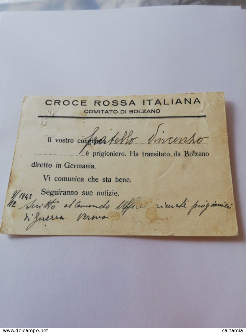 38C) Storia Postale Cartoline, Intero, Croce Rossa Italiana - Marcophilie