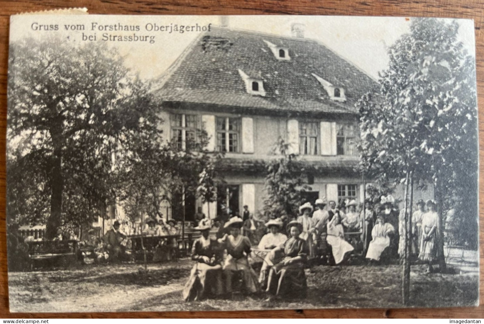 Strasbourg Neuhof - Gruss Vom Forsthaus Oberjägerhof Bei Strassburg - Kunstverlag, Inh. A. Freyer, Strassburg 1911 - Strasbourg