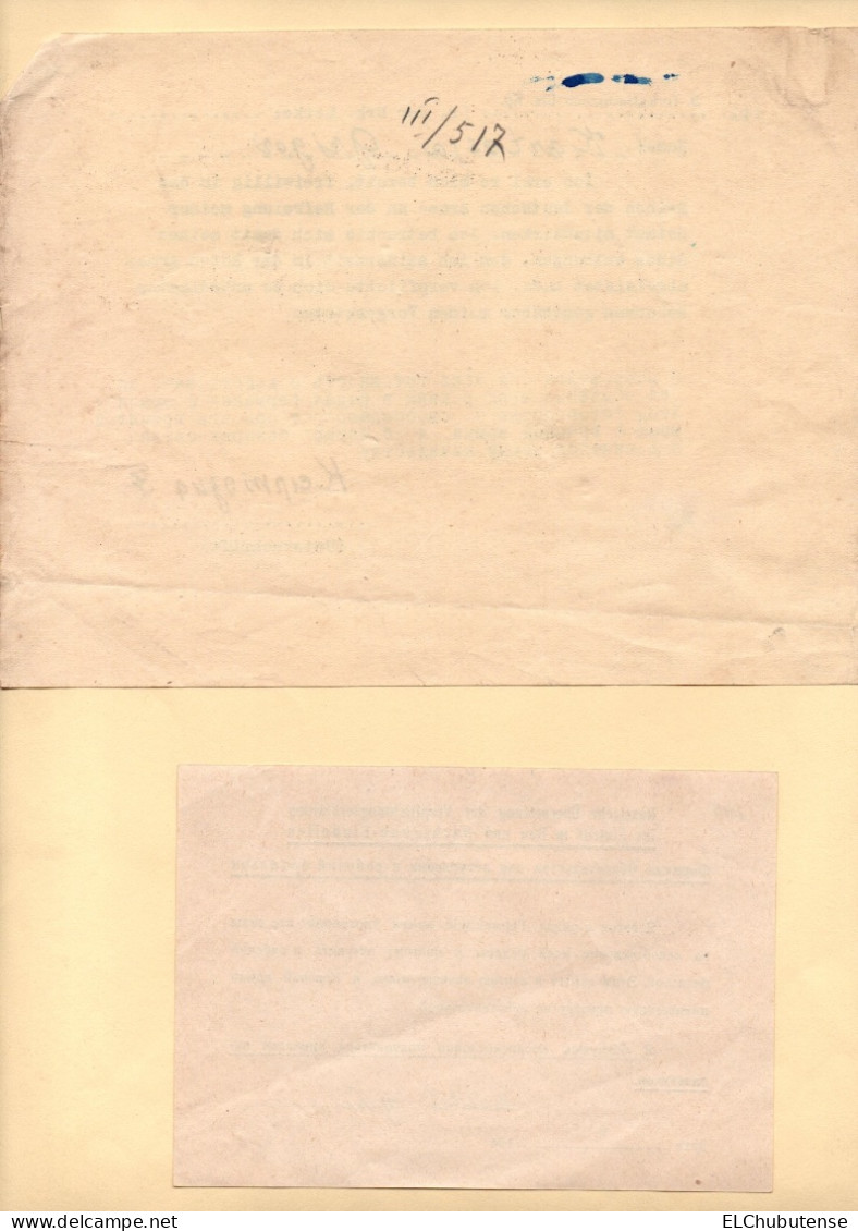 Lot Documents Soldats Turkestan Bataillon - German Army WW2 - Front De L'Est - Eastern Front - 1939-45