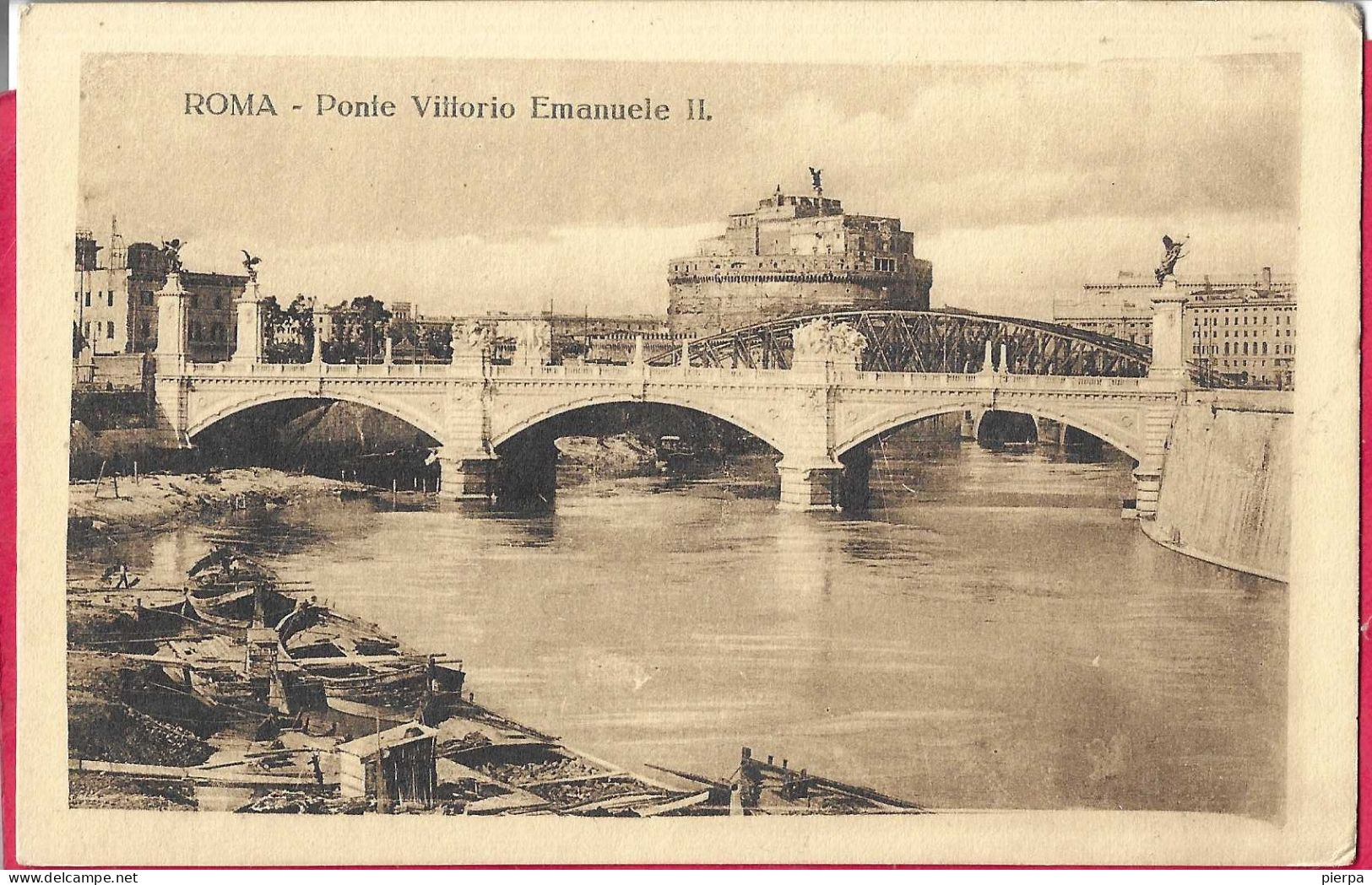 ROMA - PONTE VITTORIO EMANUELE - FORMATO PICCOLO - EDIZ. SFM - NUOVA - Bridges