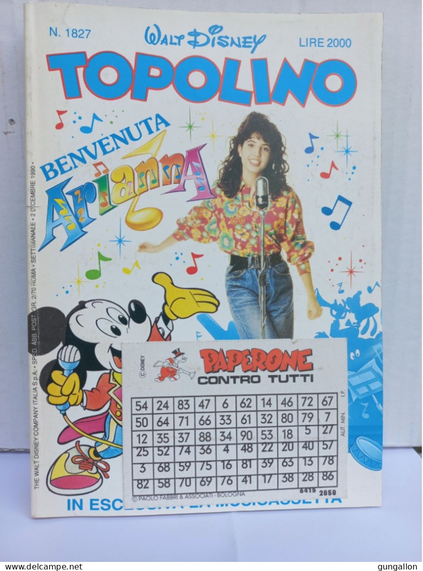 Topolino (Mondadori 1990) N. 1827 - Disney