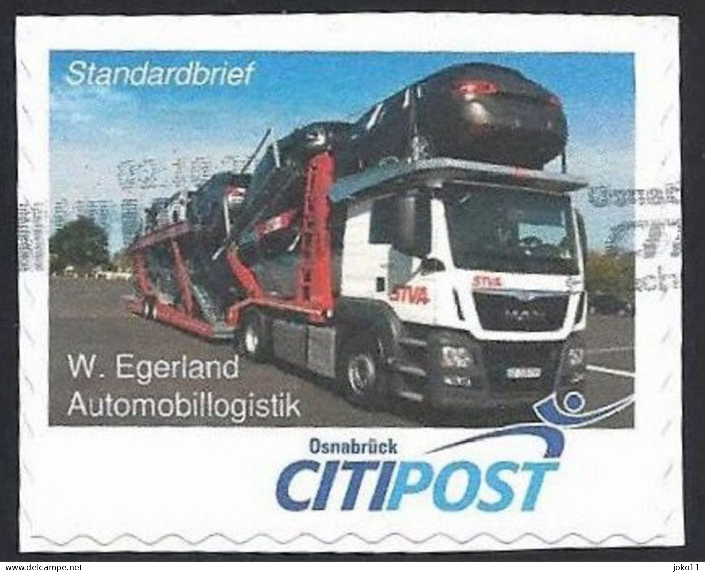 Privatpost, Citipost, Egerland Automobillogistik, Standardbrief, Gebraucht - Privé- & Lokale Post