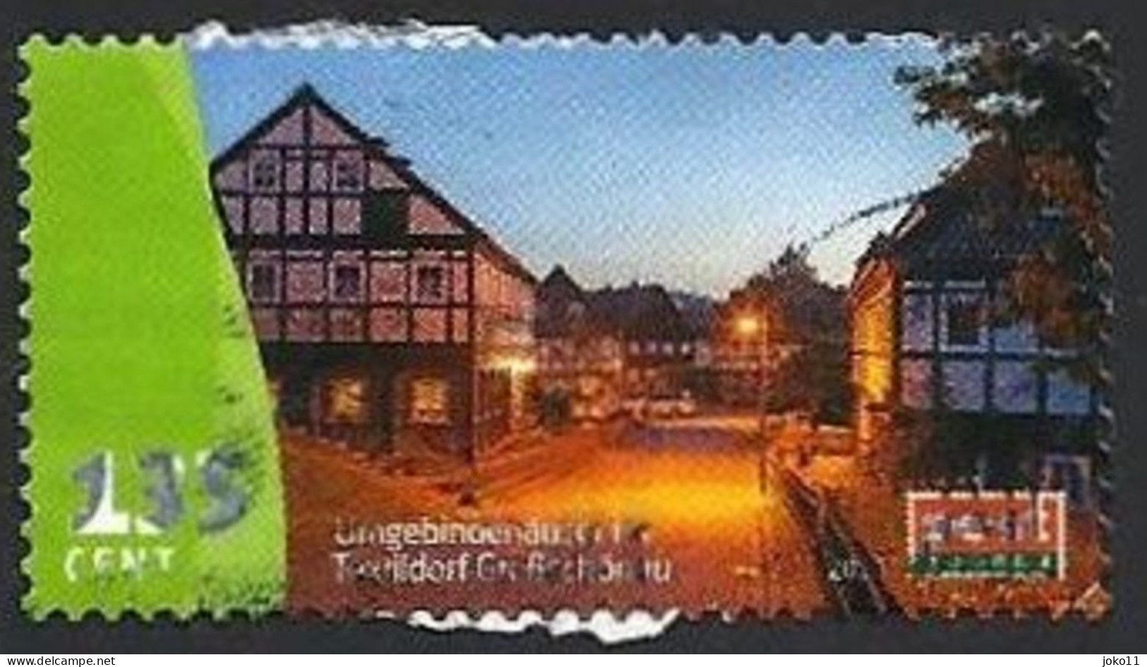 Privatpost, Post Modern, Umgebindehäuser Großschönau, Wertstufe: 1,35 Euro, Gebraucht - Private & Local Mails