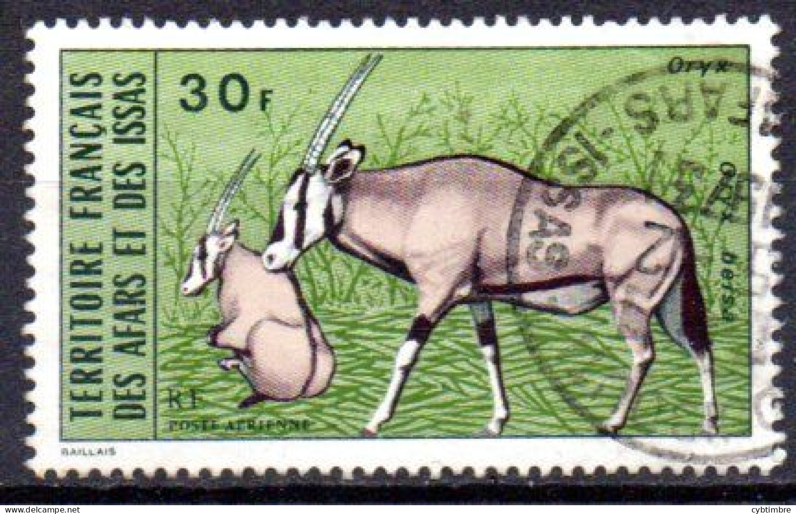Afars Et Issas: Yvert N° A 80° - Used Stamps