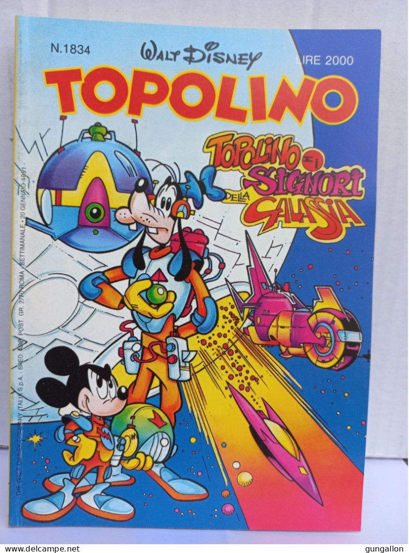 Topolino (Mondadori 1991) N. 1834 - Disney