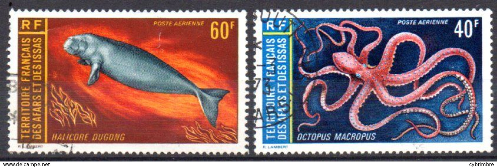 Afars Et Issas: Yvert N° A 85 Et A 88° - Used Stamps