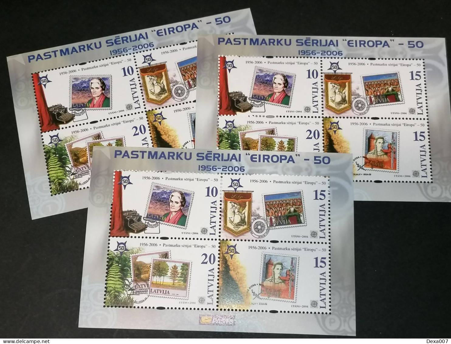 Large envelope ultra top world minisheets all MNH high catalogue value Michel 2000+ euro see photos