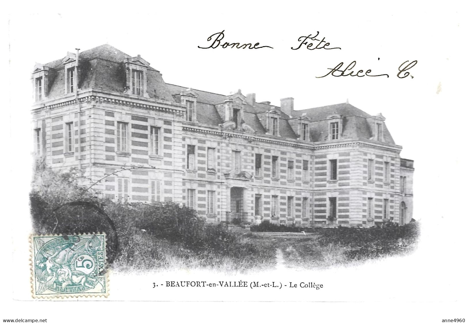 49-cp Beaufort En Vallée   :  Le College - Other & Unclassified