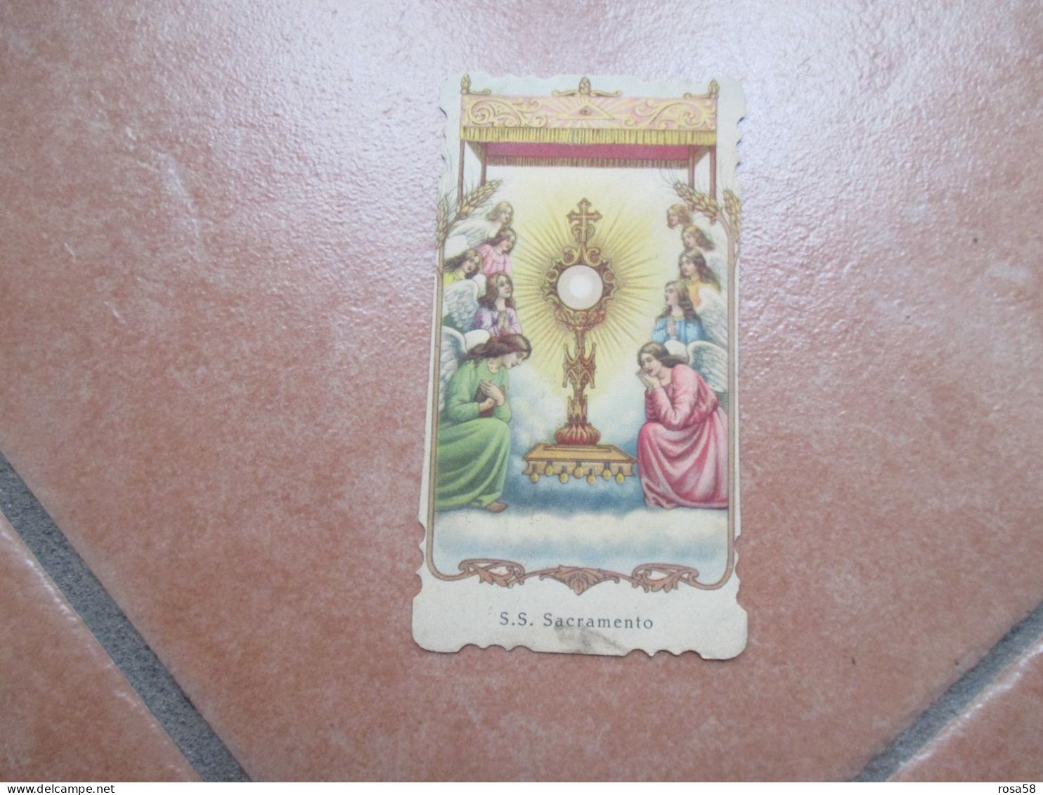 Preghiera A Gesù Sacramentato Sagomato - Images Religieuses