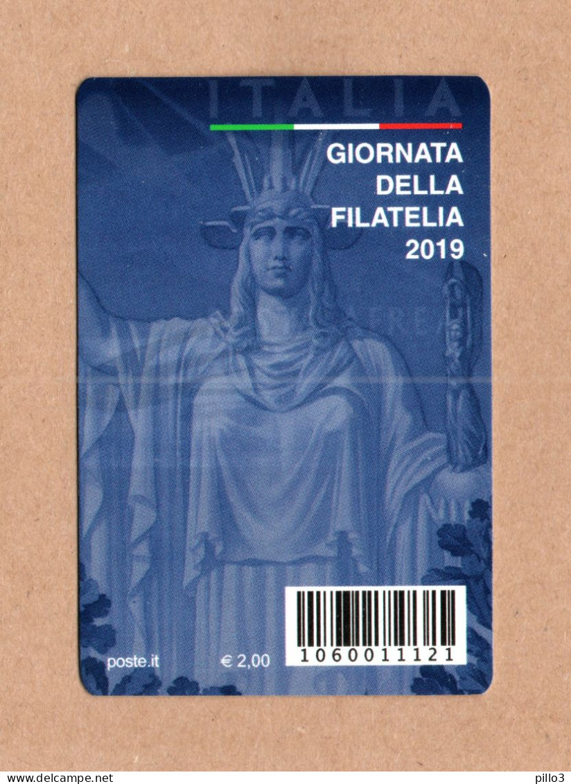 ITALIA  :  Tessera Filatelica - Giornata Della Filatelia 2019  -  22.03.2019 - Cartes Philatéliques