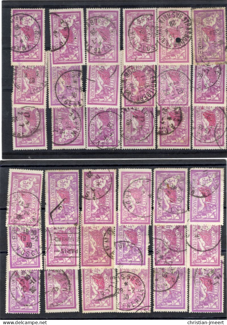 France Type Merson 180 Timbres - 1900-27 Merson
