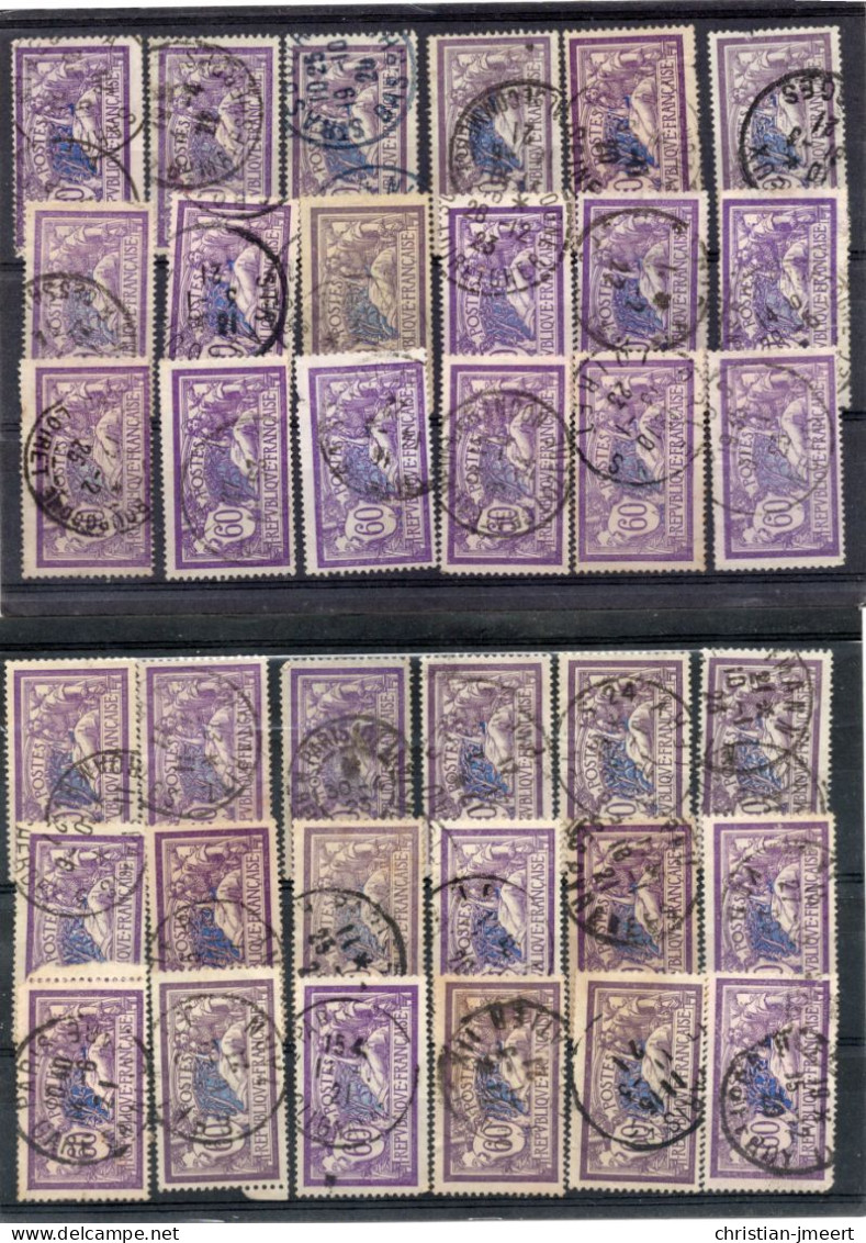 France Type Merson 180 Timbres - 1900-27 Merson