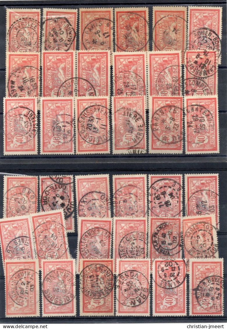 France Type Merson 180 Timbres - 1900-27 Merson