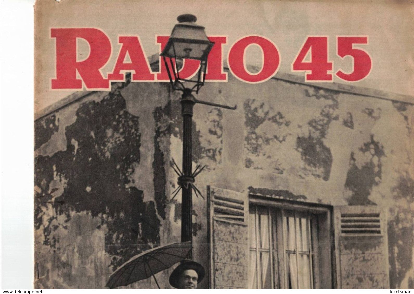 Magazine " Radio 45 " N° 48 Du 21/09/1945 - Other & Unclassified
