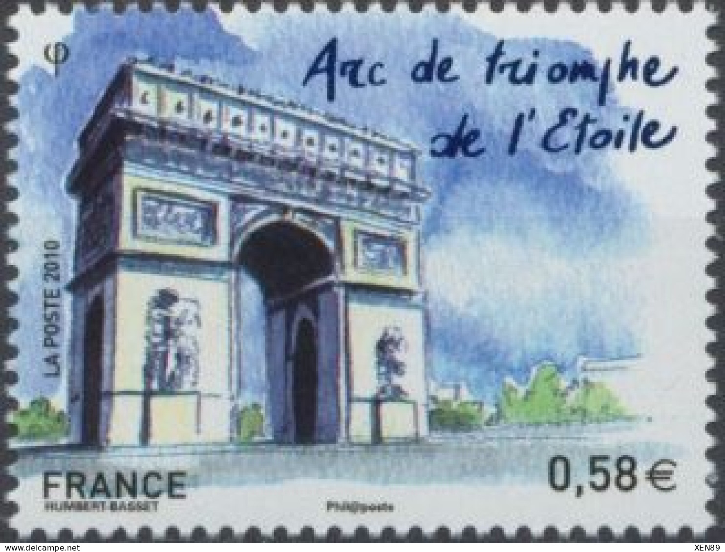 2010 - 4514 - Capitale Européennes - Paris - Arc De Triomphe De L'Etoile - Nuovi