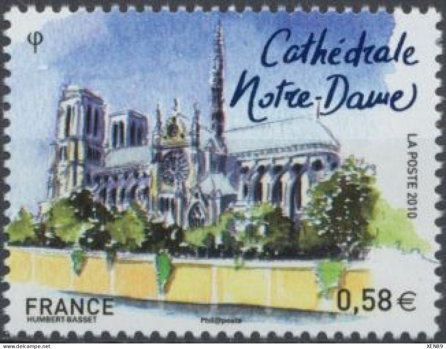 2010 - 4515 - Capitale Européennes - Paris - Cathédrale Notre-Dame - Ungebraucht