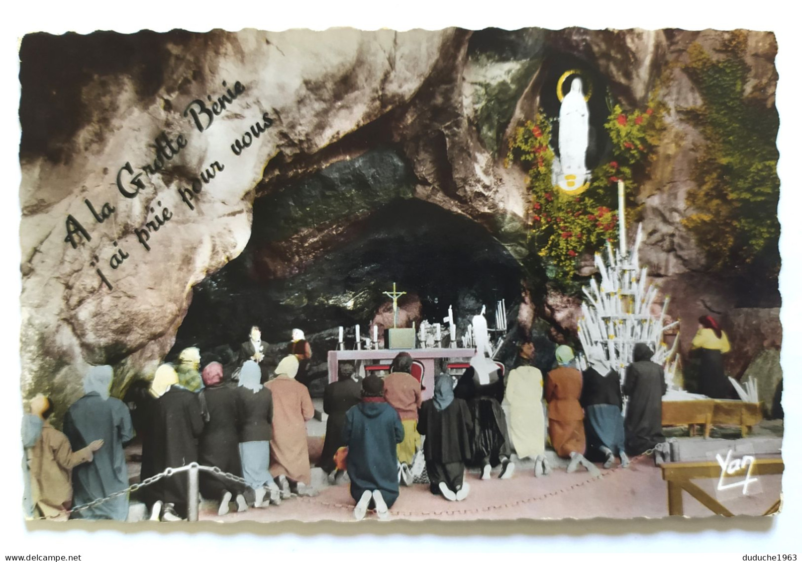 CPA - 65.Lourdes. Souvenir De Lourdes - Lourdes