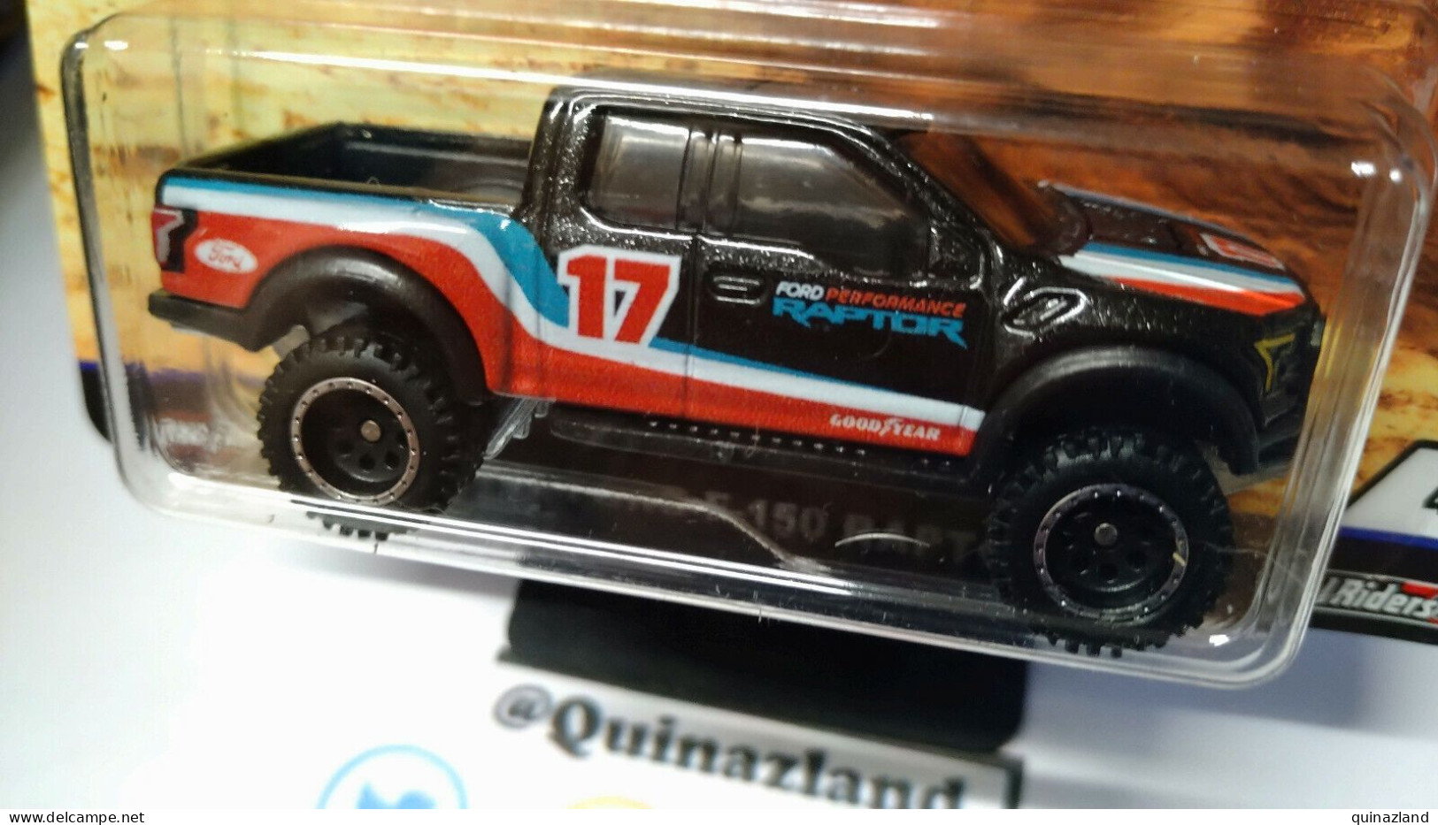 Hot Wheels Car Culture Desert Rally '17 Ford F-150 Raptor (NG52) - HotWheels