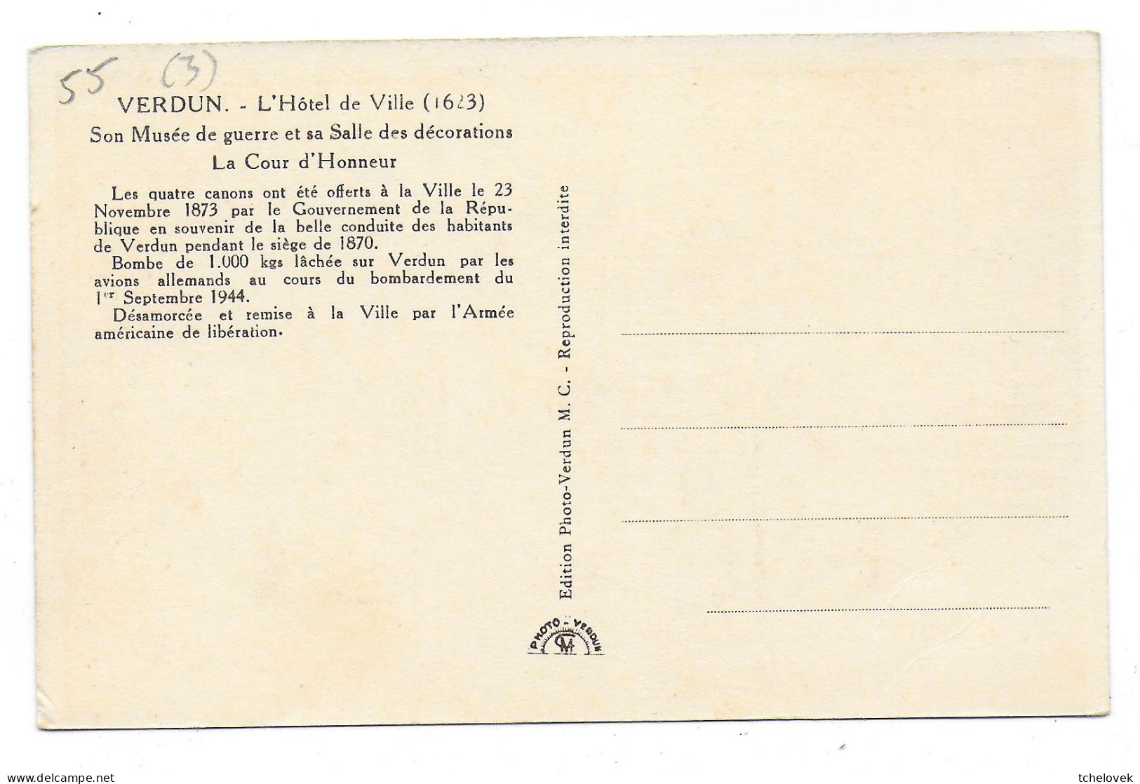 (55). Verdun. 67 Tranchée des Baionnettes & 324 Les portes de Verdun & (3) & (4)