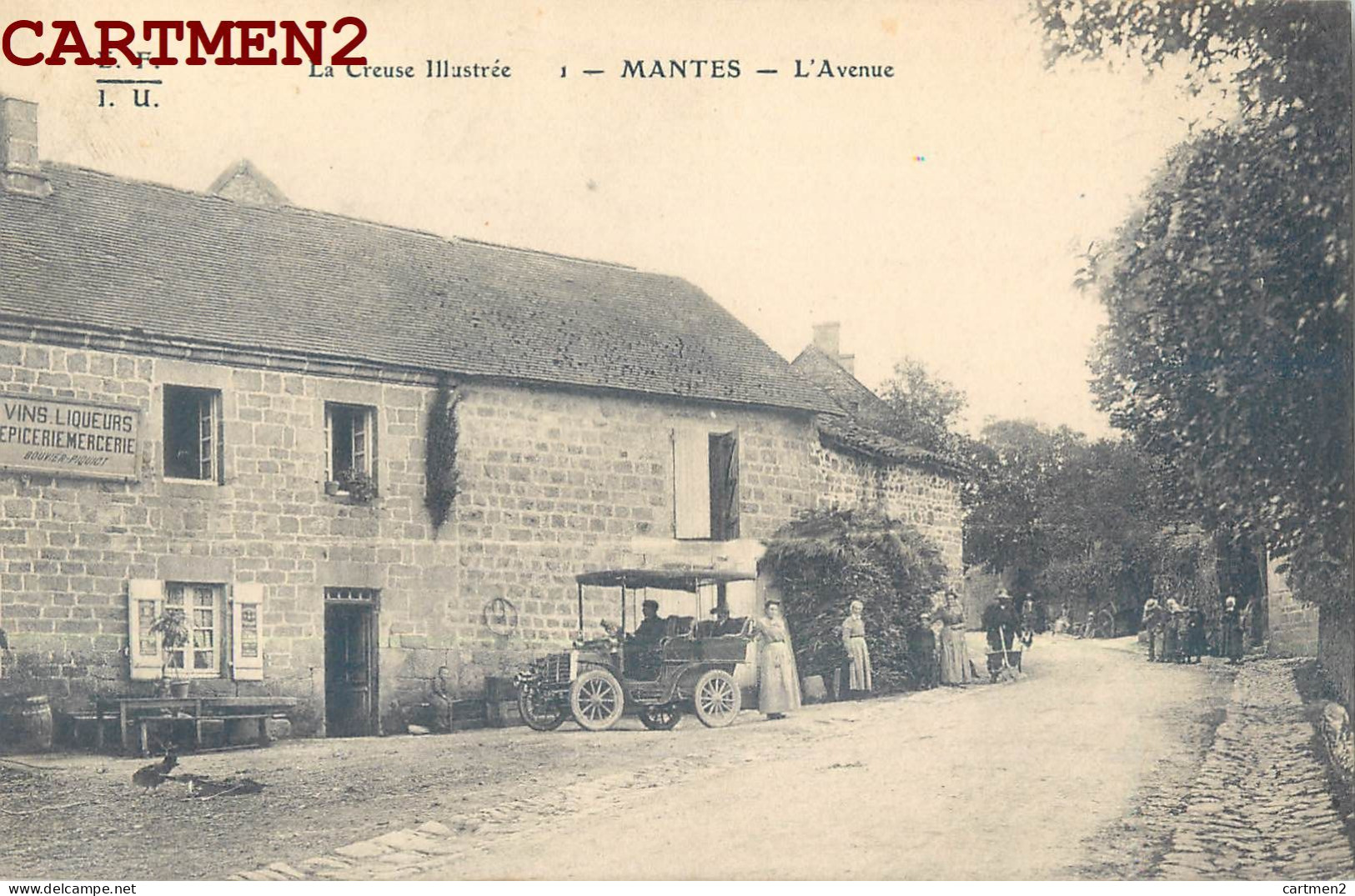 MANTES MAUTES L'AVENUE 23 CREUSE - Autres & Non Classés