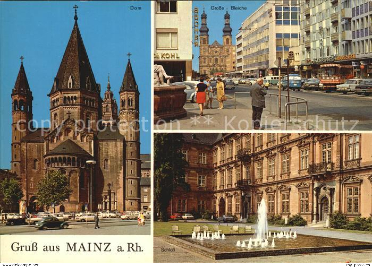 72545773 Mainz Rhein Dom Grosse Bleiche Schloss  Mainz Rhein - Mainz